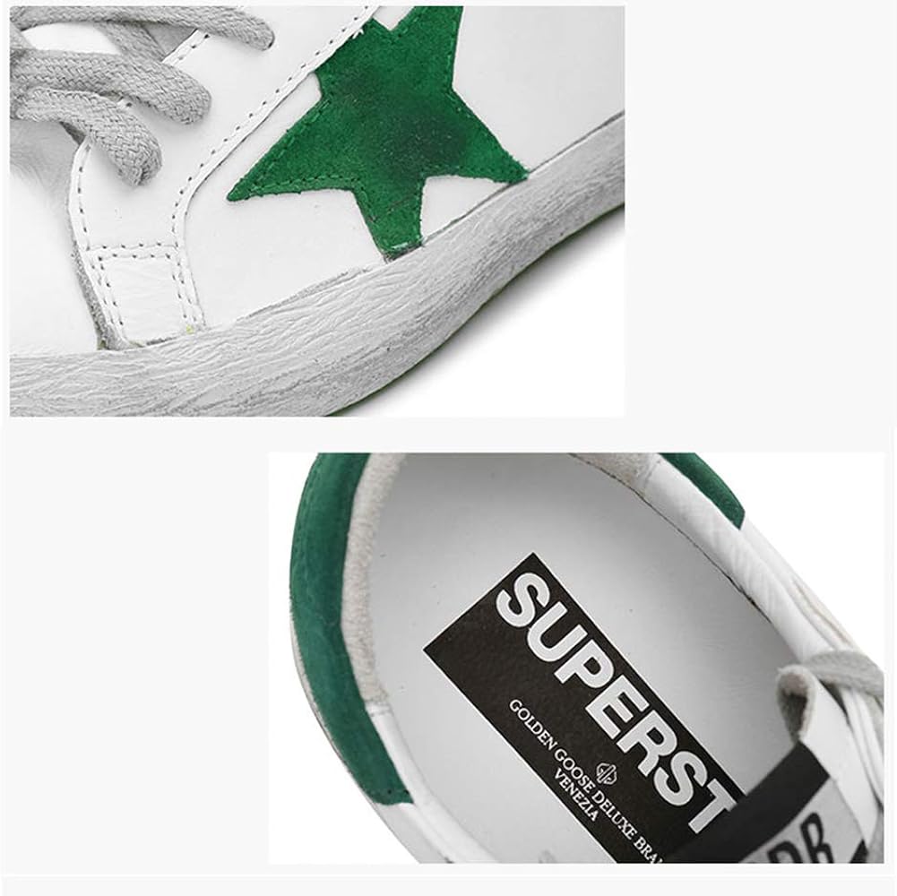 Men's Low-Top Super-Star Leather Sneakers — Style HBKS-490 - Image 5