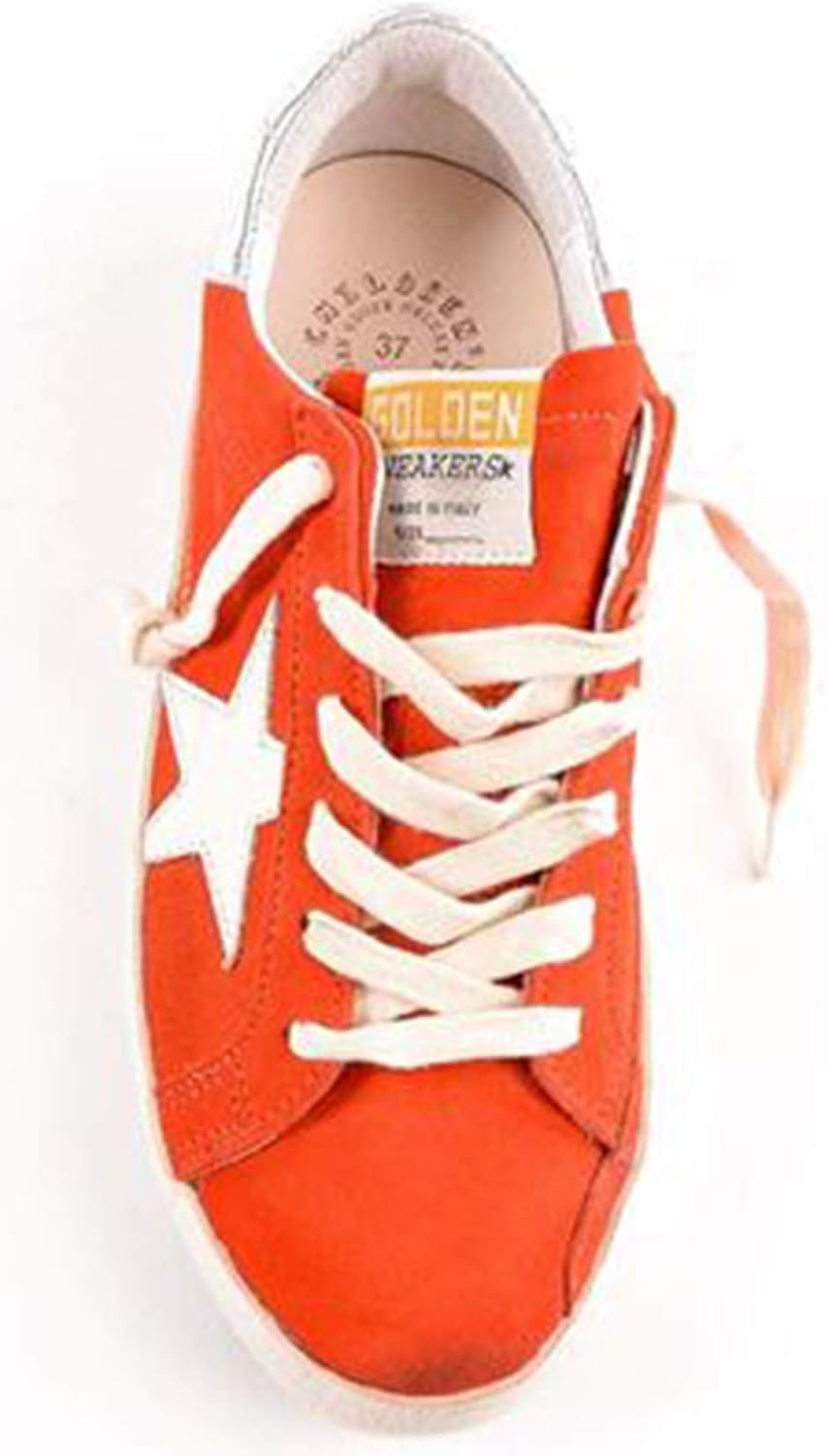 Women's Low-Top Leather Sneakers — Style HBKS-163 - Image 4