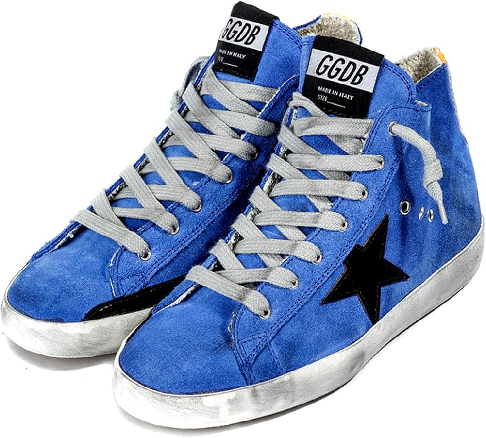 Women's High-Top Leather Retro Sneakers — Style HBKS-747 - Image 4