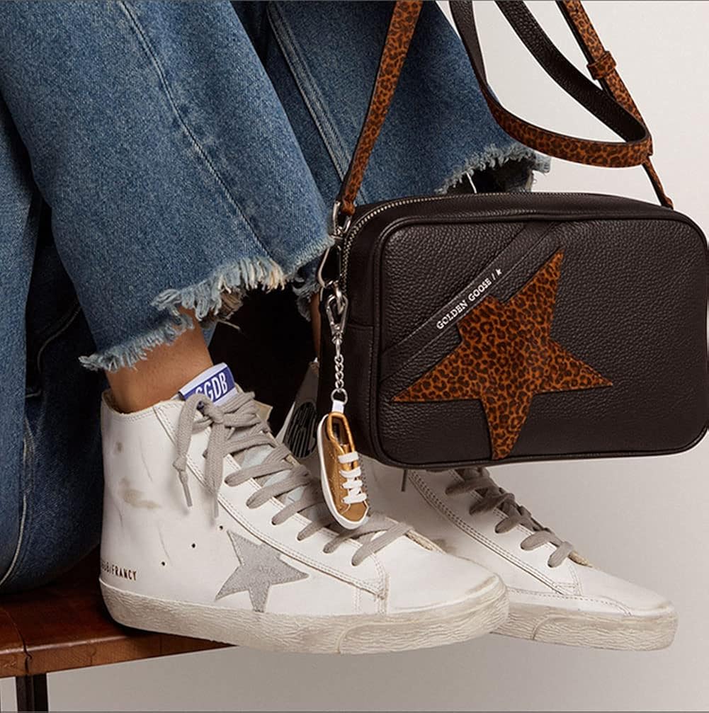 Women's Leather Sneakers — Style HBKS-1034 - Image 9