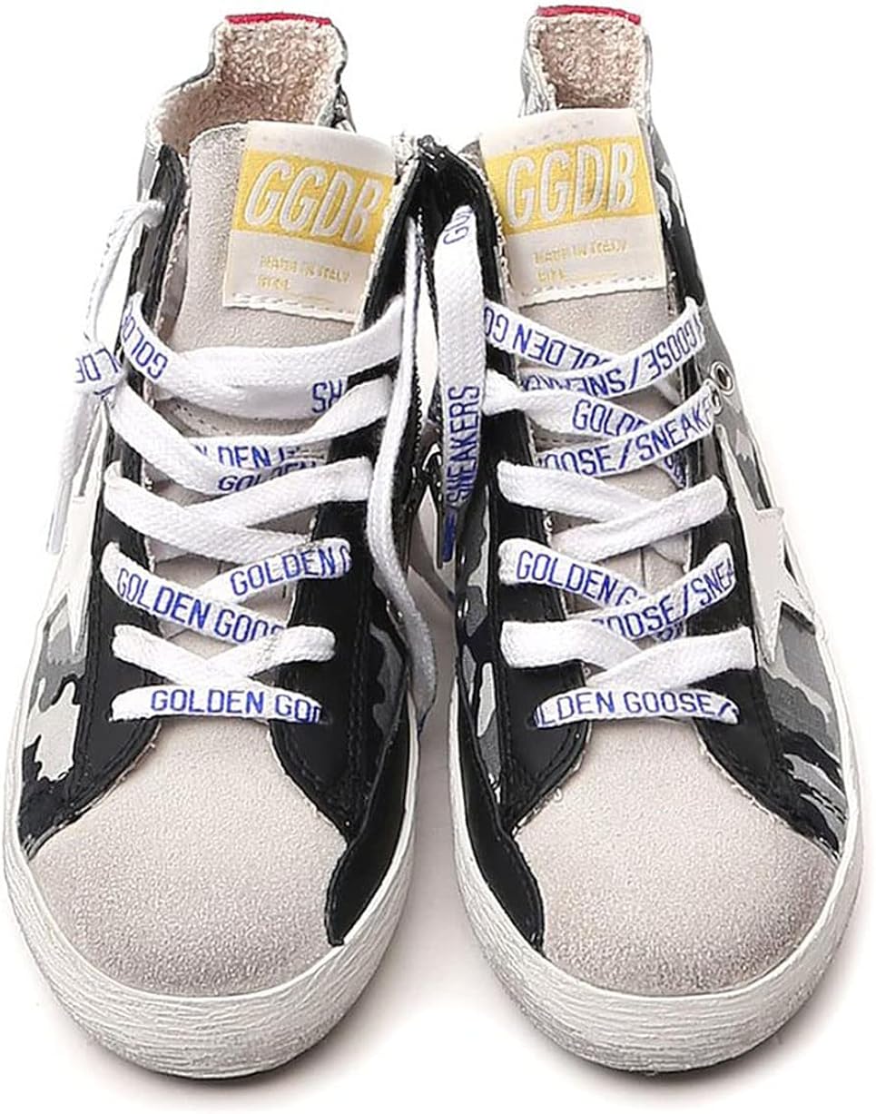 Men's High-Top Leather Sneakers — Style HBKS-963 - Image 3