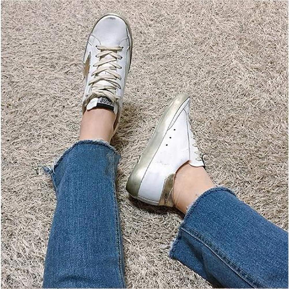 Women's Super-Star Leather Sneakers — Style HBKS-69 - Image 2