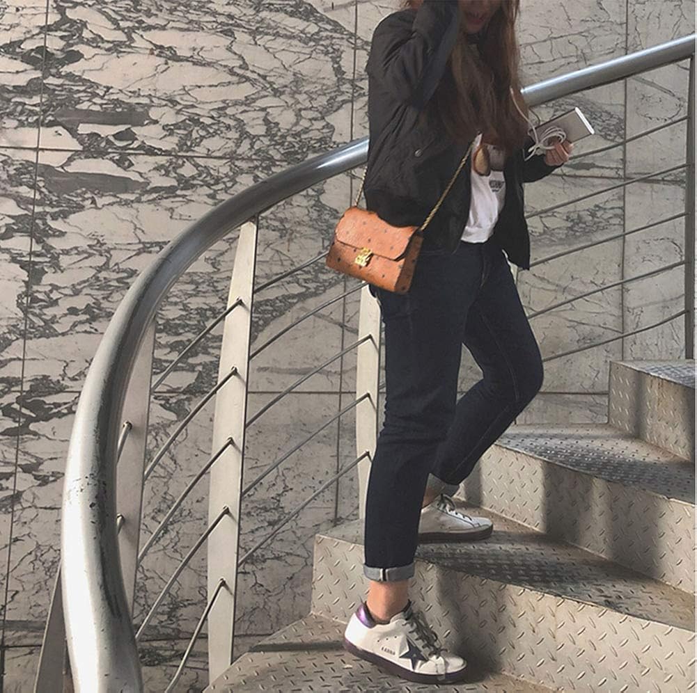 Women's Low-Top Leather Sneakers — Style HBKS-228 - Image 9