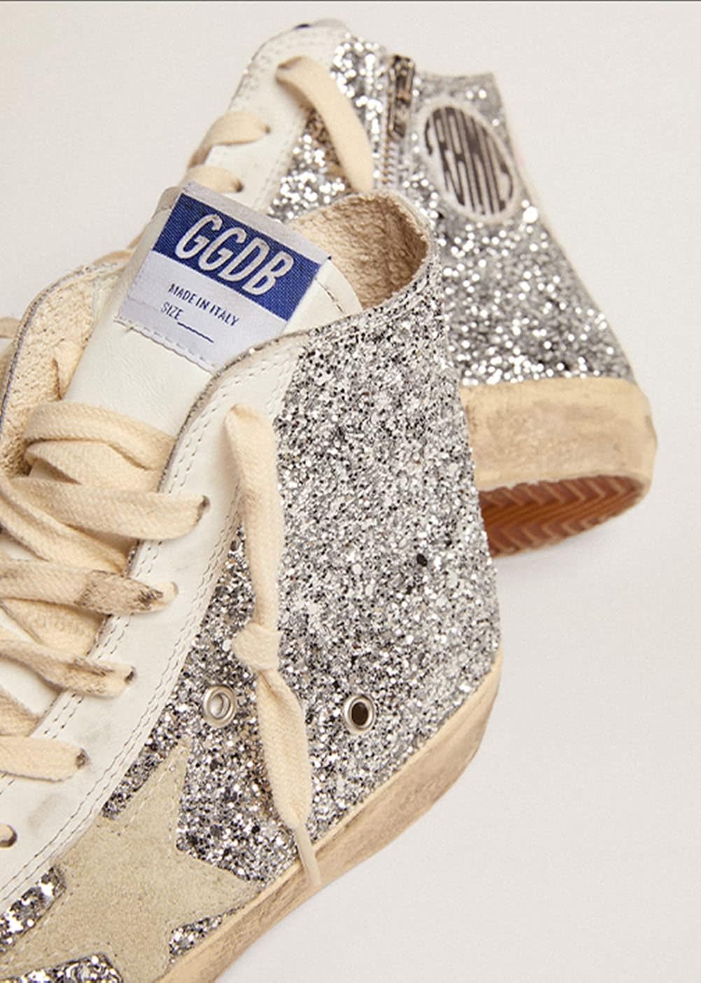 Women's High-Top Leather Sneakers — Style HBKS-927 - Image 4