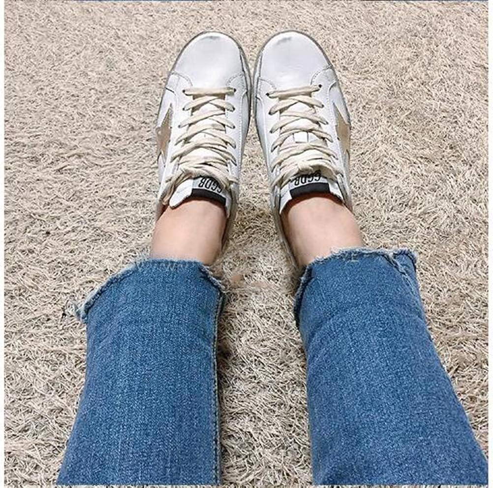 Women's Super-Star Leather Sneakers — Style HBKS-69 - Image 11